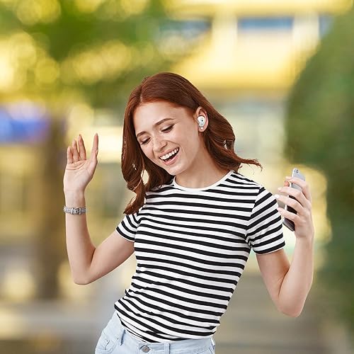 Miniatura 8 de Disney Mickey Mouse - Auriculares Bluetooth con funda de carga auriculares inalámbricos Bluetooth con micrófono integrado y 30 horas de tiempo de