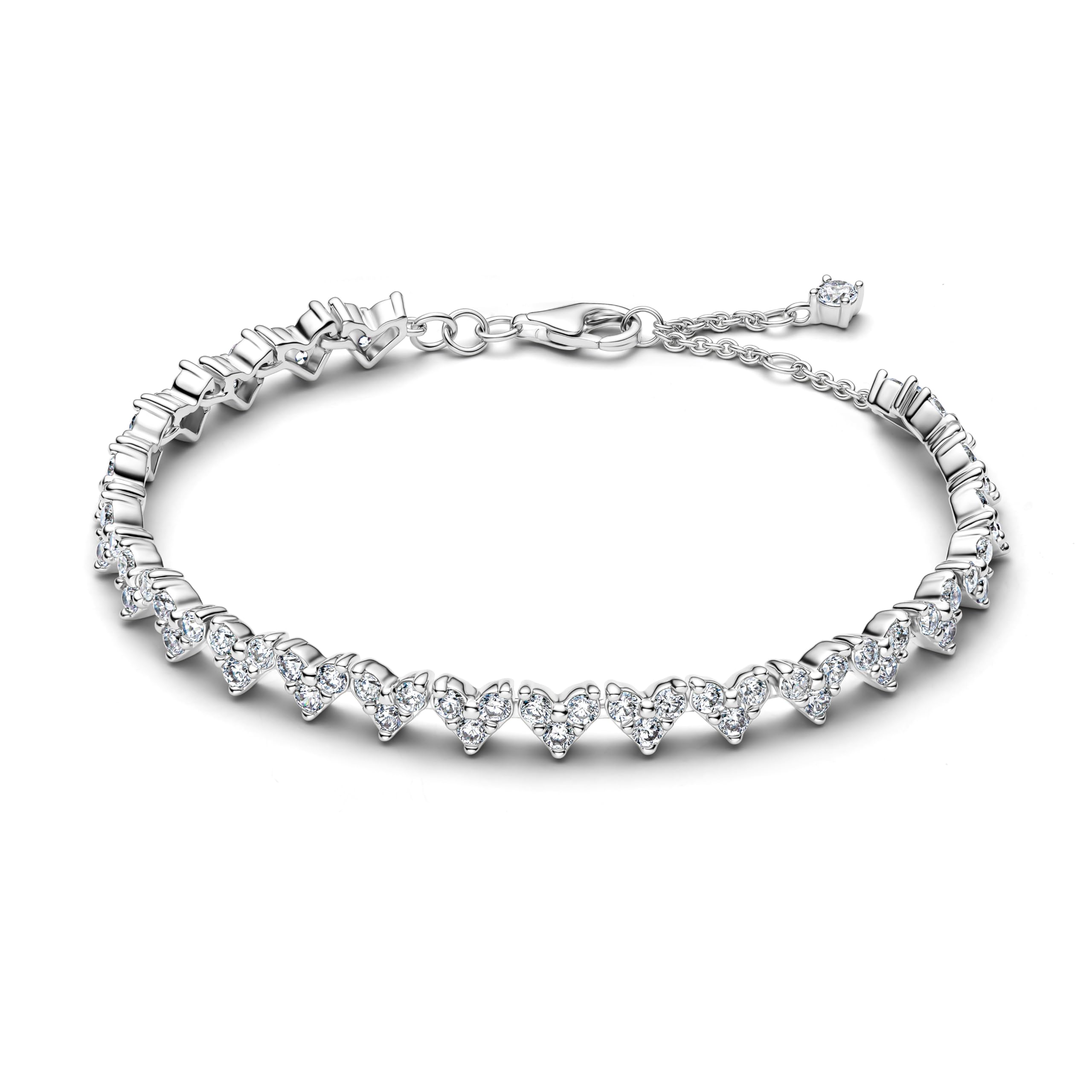 PANDORA Bracciale senza tempo Timeless 594390C01-18 cuori