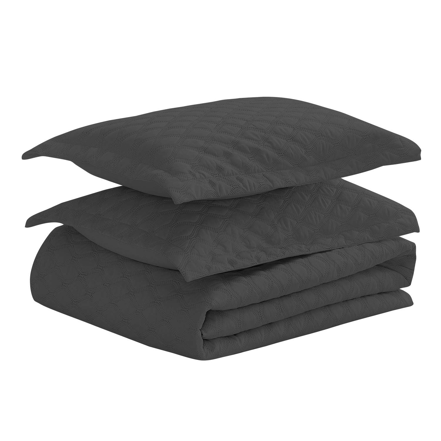 Basic Choice - Juego De Ropa De Cama Acolchada De 3 Piezas
