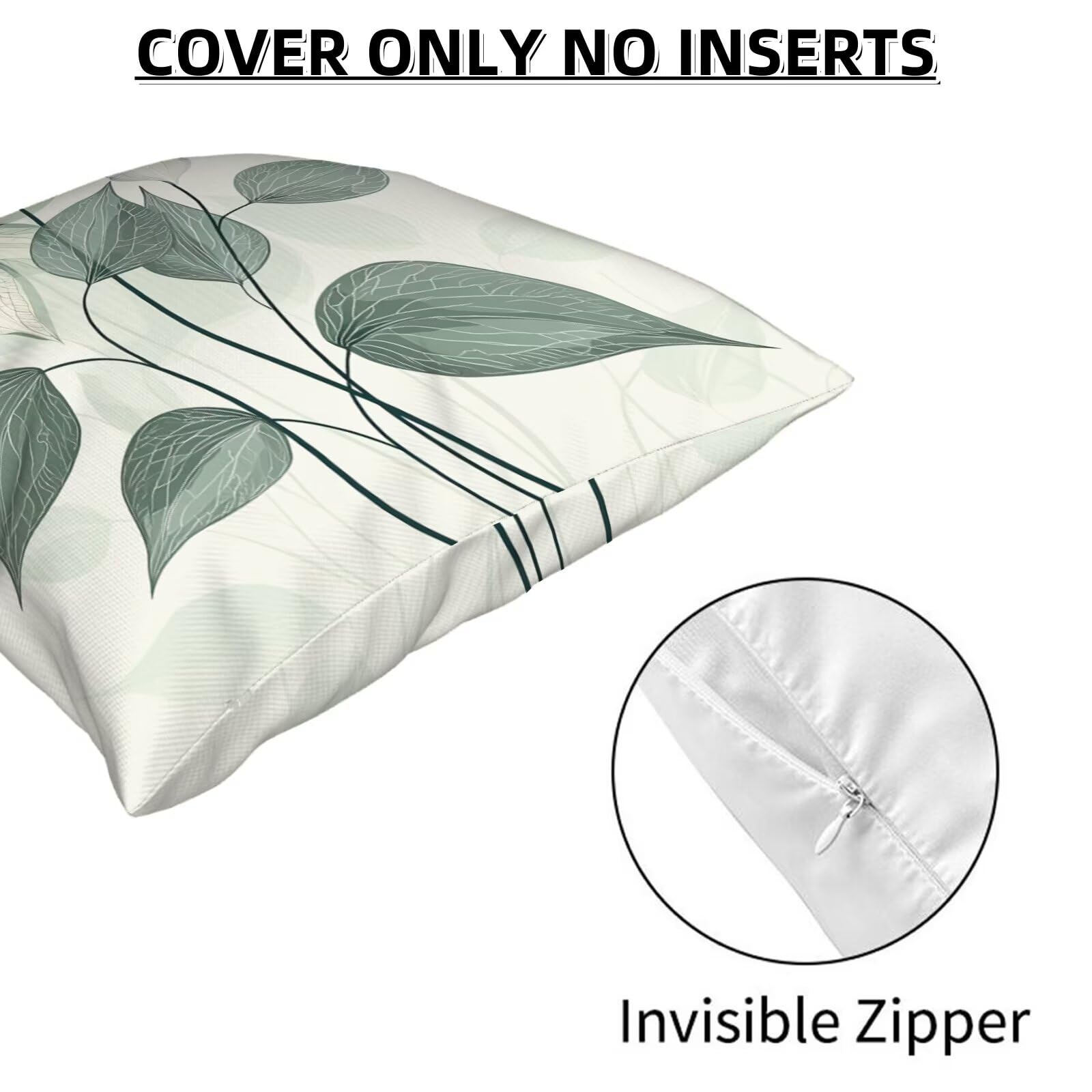 Juego de 4 Funda Cojin Verde 80x80 cm, Fundas Cojines Sofa Flor, Decorativos Cojines para Sofa, Decorativos Cojin de Terciopelo con Cremallera Oculta para Decorar Sala de Estar Cama Silla Coche R-24