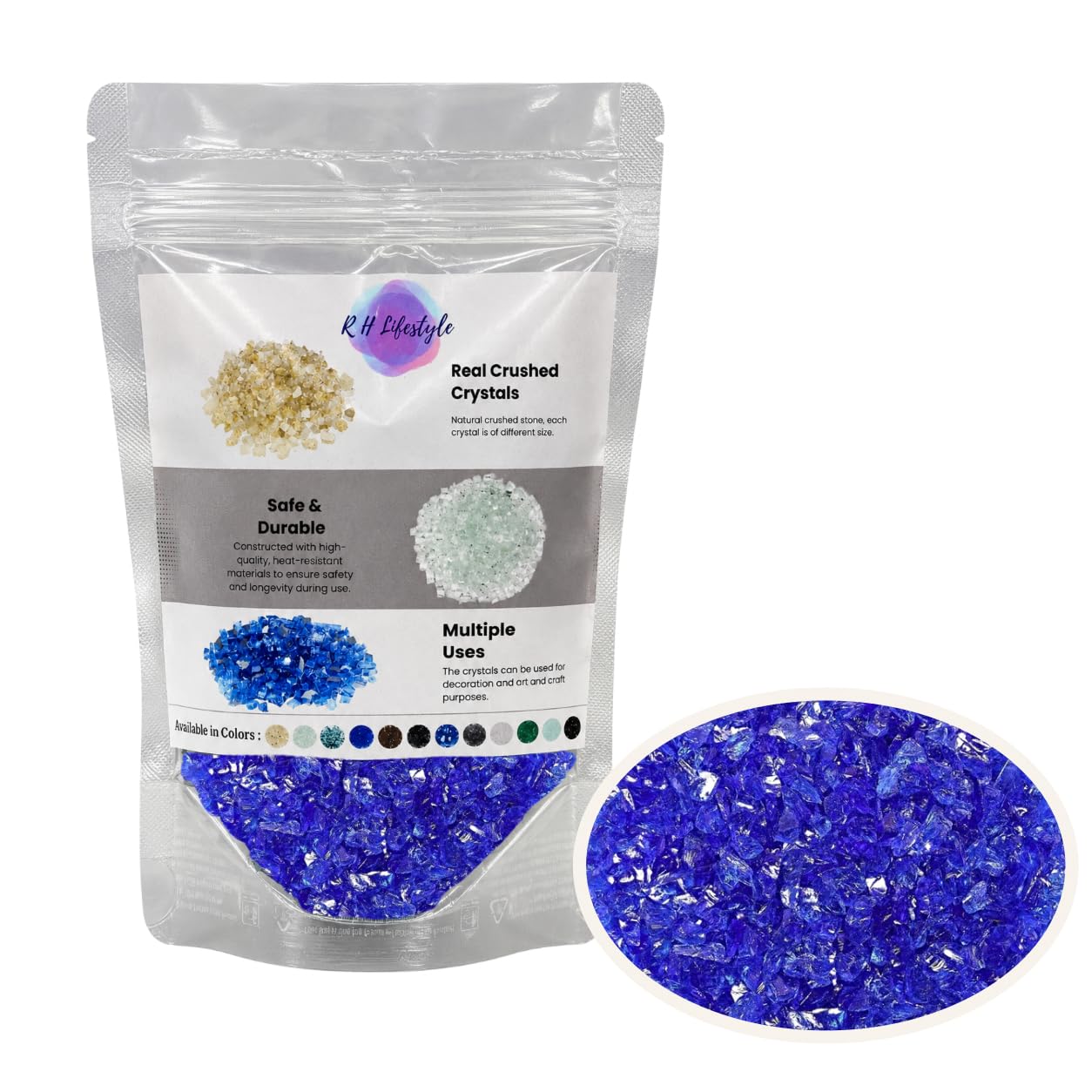 Aqua Green Crushed Glass for Resin Art - 200g -8 Aqua Green Crushed Glass for Resin Art - 200g -8