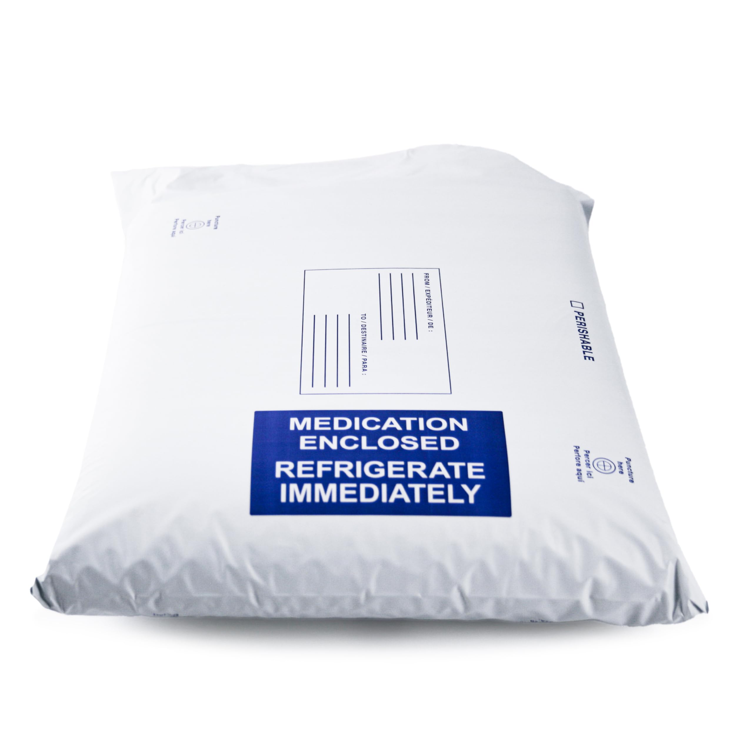 Kangaroo Insulated Mailers for Cold Shipping - 12" x 14" x 1 3/8" - Bulk 48 Count - Packaging for Medicine, Food, Perishables