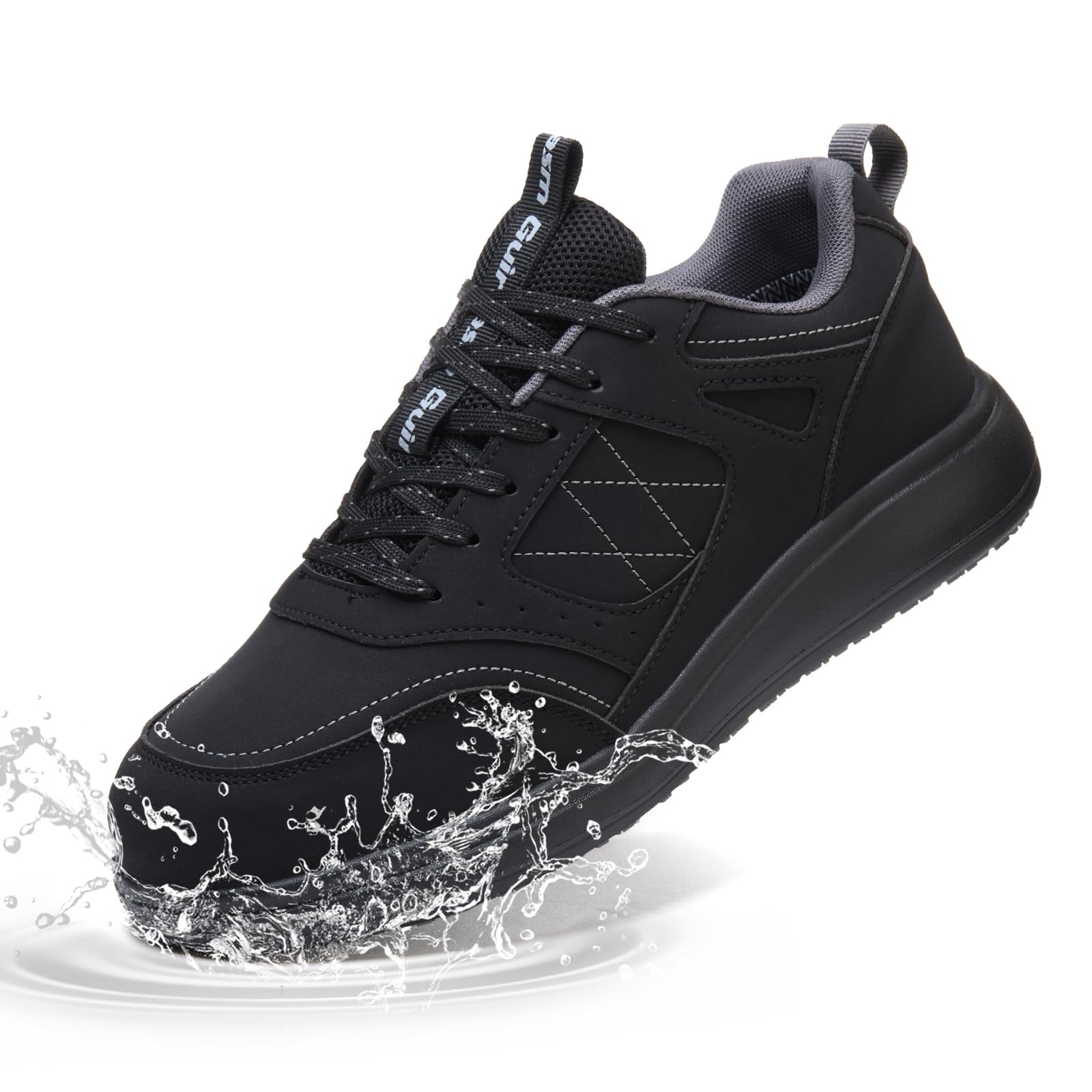 Non Slip Work Shoes for Men Waterproof Chef Shoes