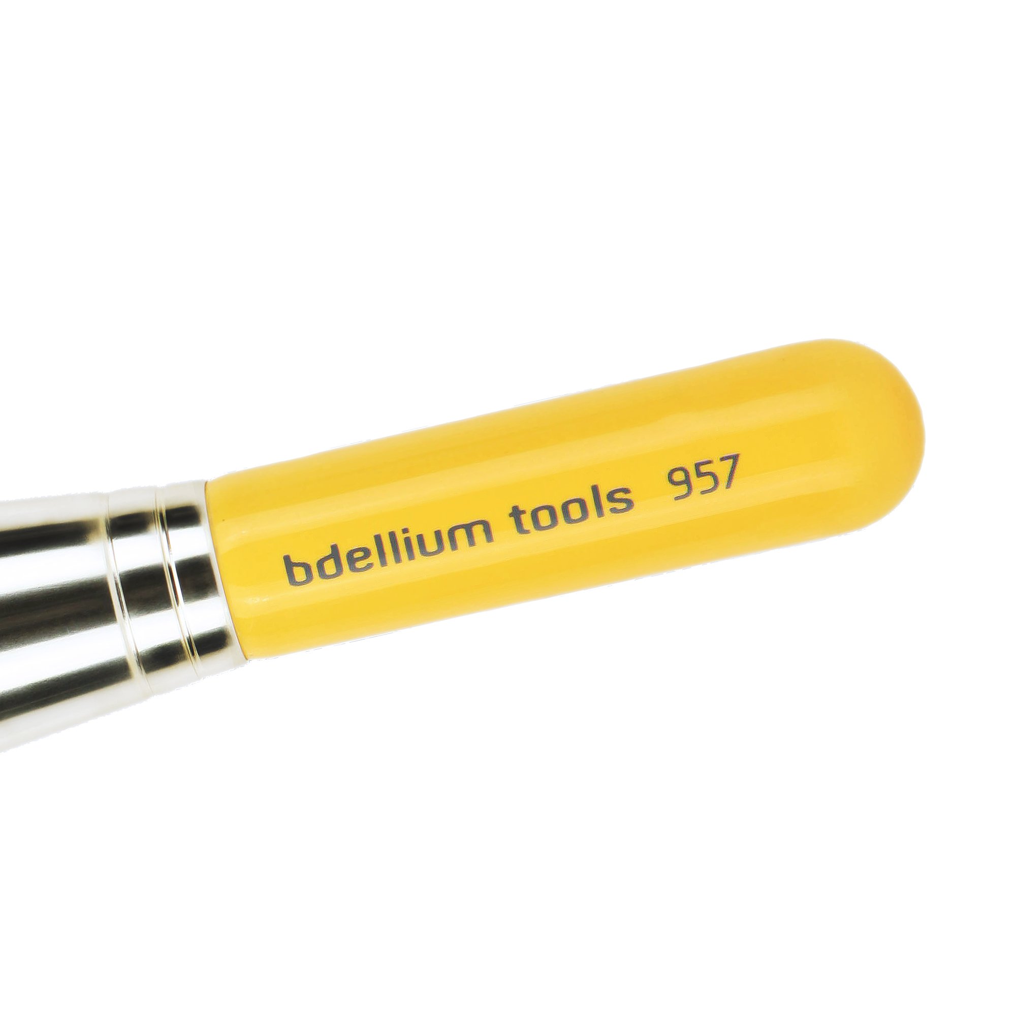 Bdellium Tools Brocha de maquillaje antibacteriana profesional, línea de viaje, precisión Kabuki, efecto aerógrafo