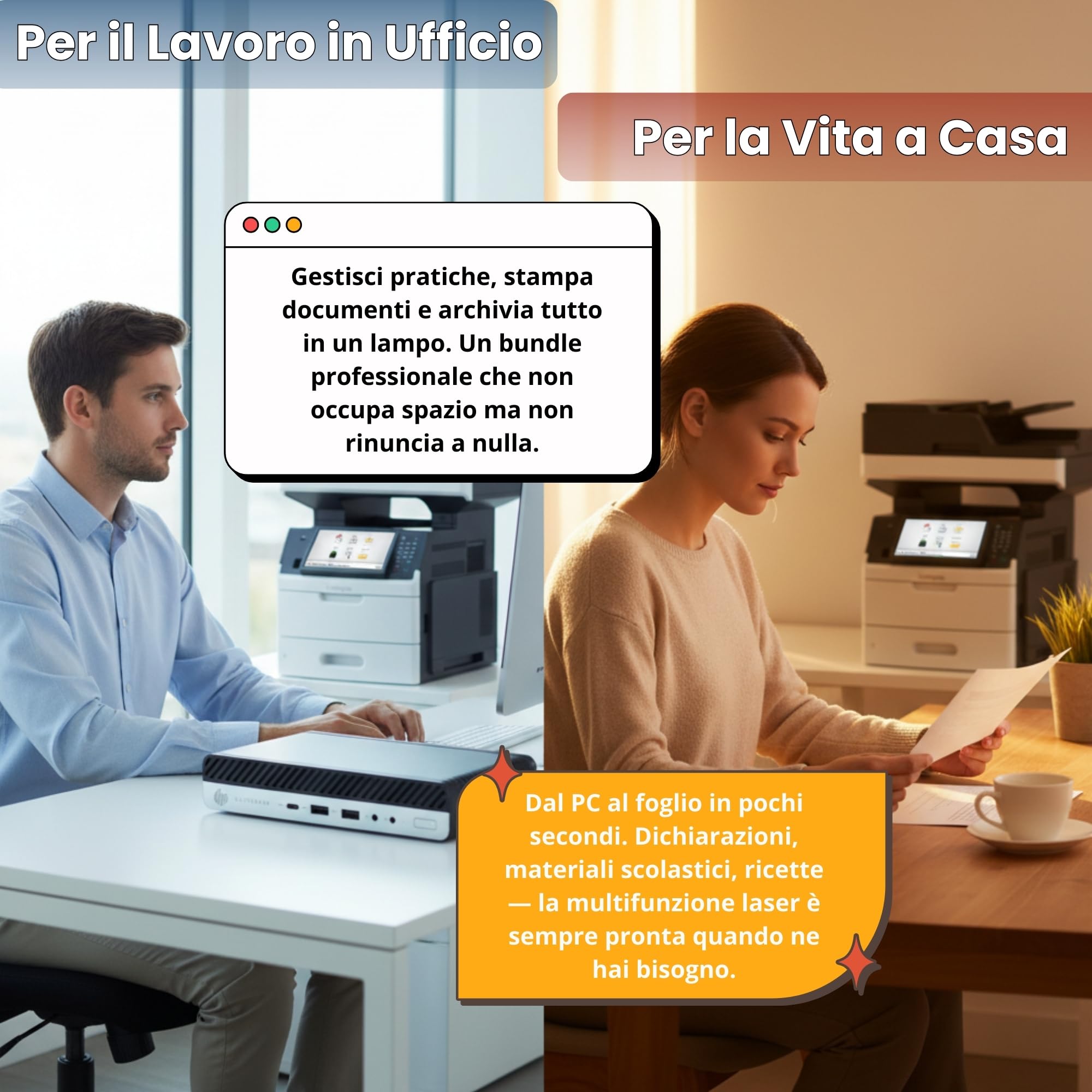 HP EliteDesk 800 G Intel i5 Business Office Multimedia Computer con 24 mesi di garanzia Win 11 Pro Ricondizionato con Multifunzione professionale da 70 pagine al minuto 16GB 256GB SSD
