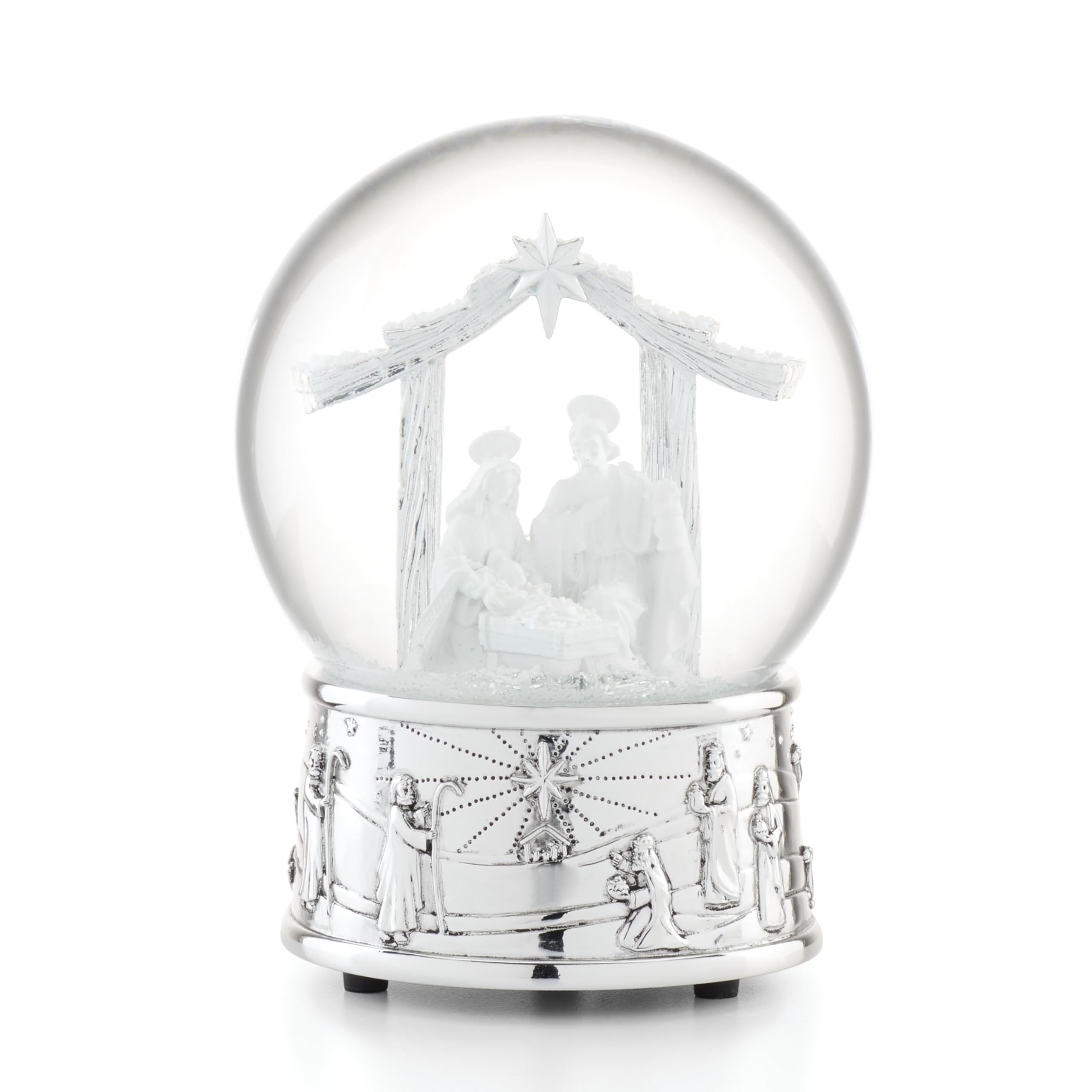 Lenox Reed and Barton Nativity Müzikal Kar Küresi, 1,4 kg, Çoklu