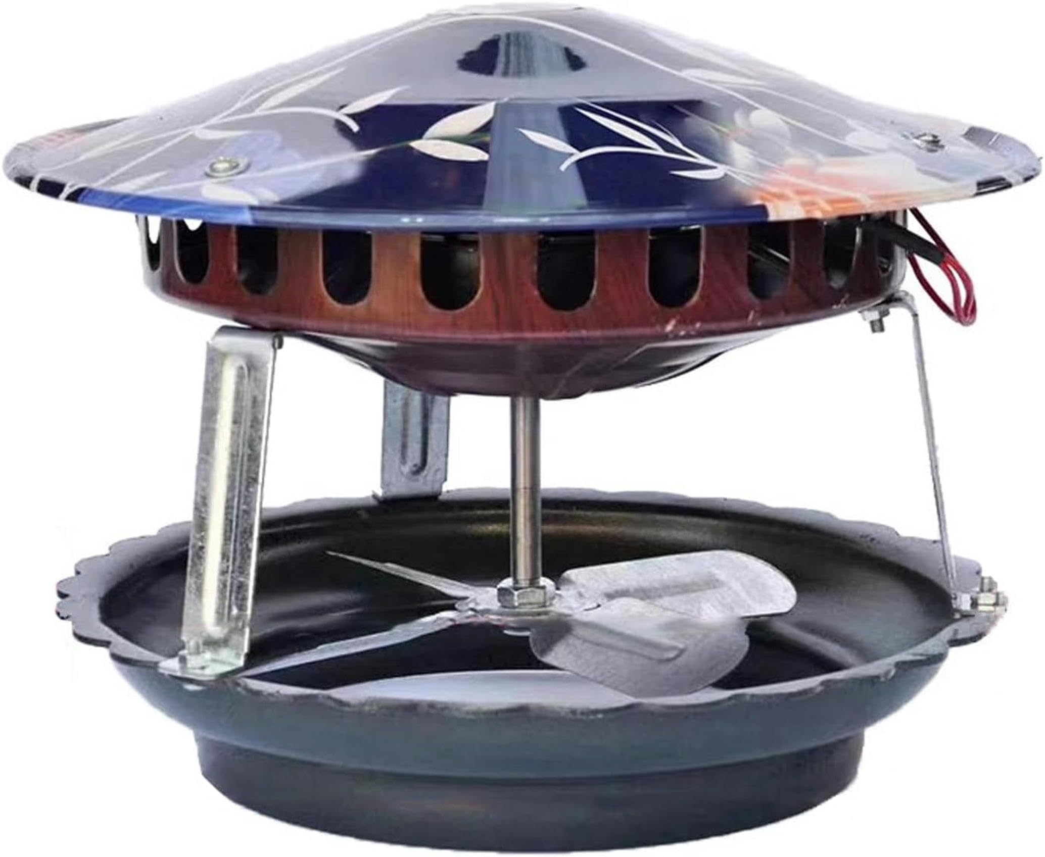 Ventilateur de cheminée 80W extracteur de tirage pour conduit