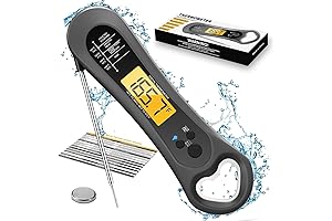 Instant Read Meat Thermometer with Bottle Opener