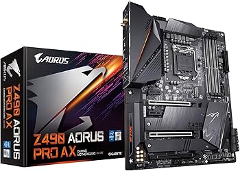 Amazon.com: GIGABYTE Z490 AORUS PRO AX (Intel LGA1200/Z490/ATX