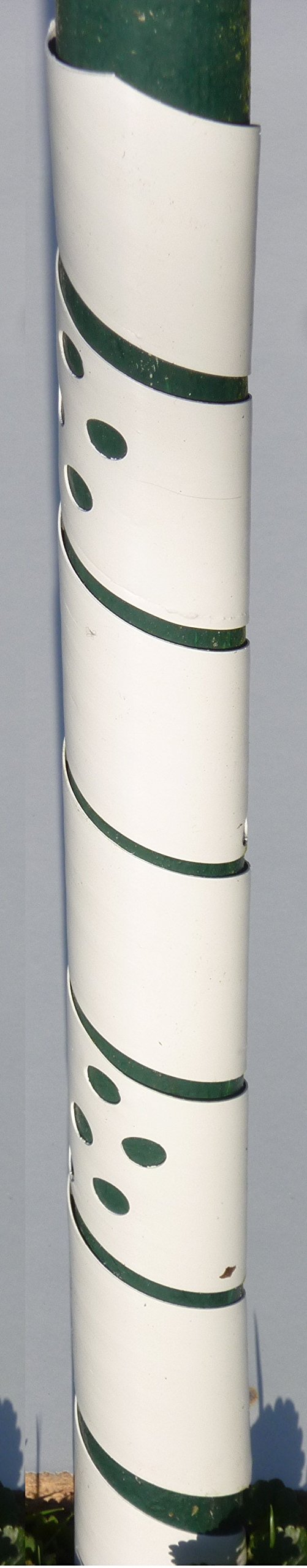 EXCOLO 500x Baumschutz Spiralen 60cm Weiß PET-Folie, UV-beständig, Verbissschutz, Fraßschutz, Rindenschutz, Flexible Baumspirale, stapelbar, luftdurchlässig, Hitzeschutz, Made in Germany