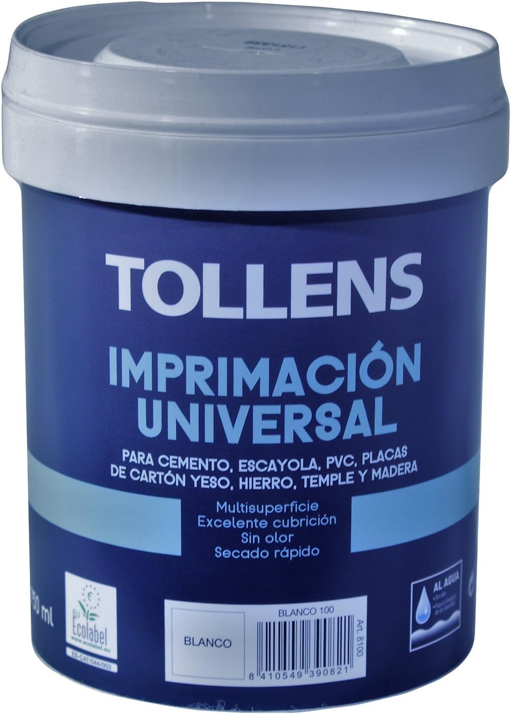 Tollens 8100 Imprimación Universal, Blanco, 750 ml (Paquete de 1)