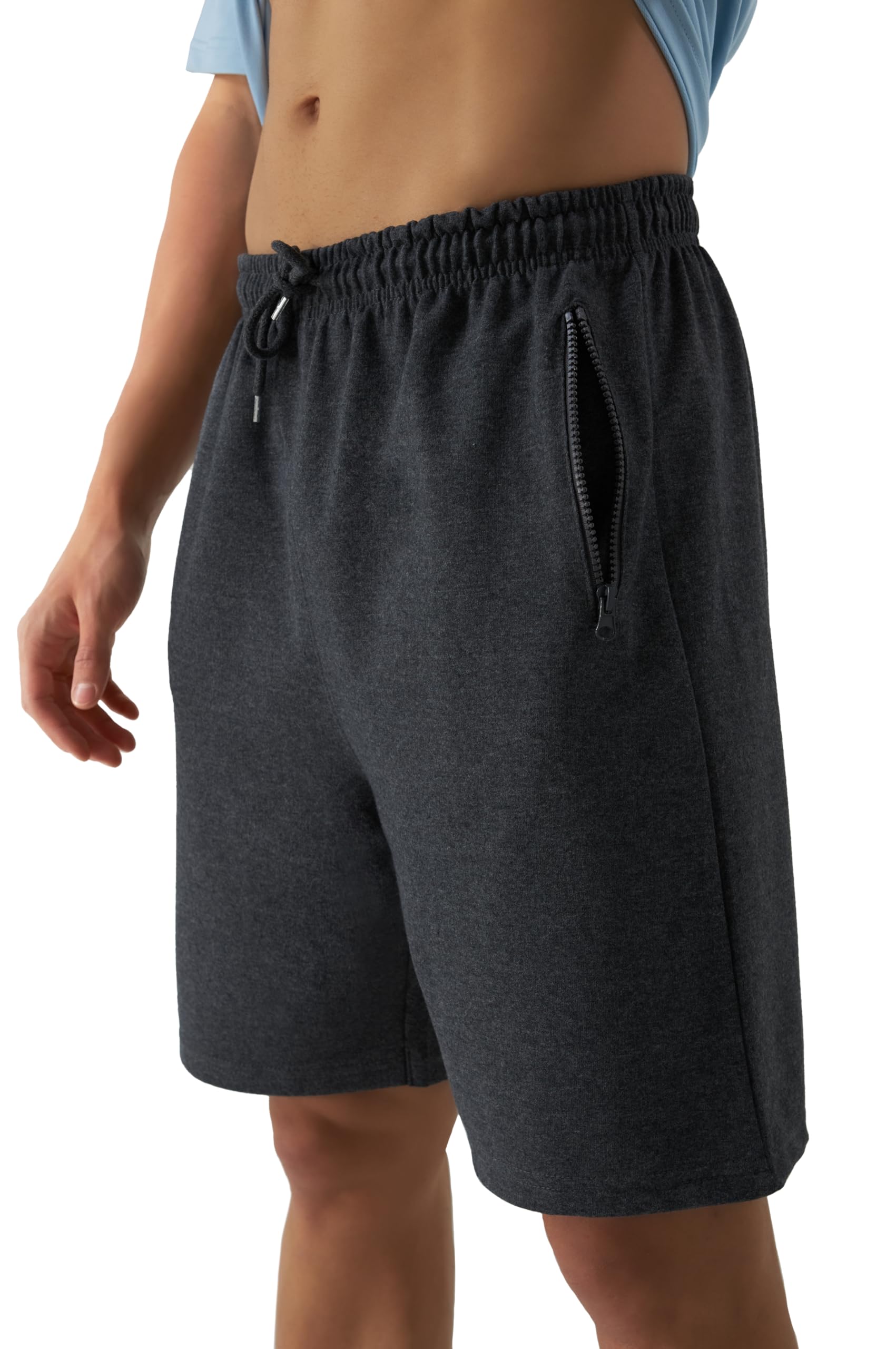 Smith & Solo Sporthose Herren Kurz - Kurze Hosen Herren, Laufshorts Männer Sommer Baumwolle Jogginghose Fitnesshose Sport Sportshorts Bermuda Shorts Hose Trainingshose Tennishose