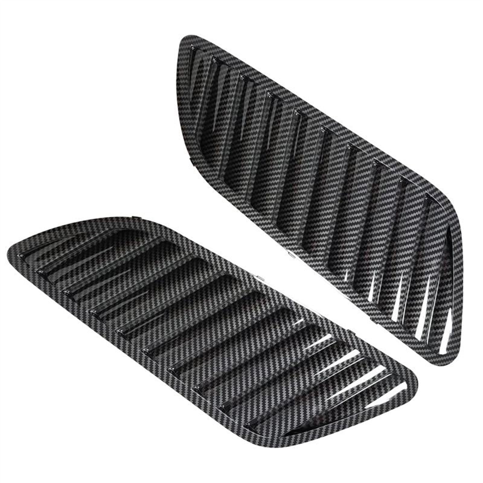 Auto Hauben Modifikations Entlüftung für BMW E90 E91 E92 F30 E46 DTM Style,Auto Motorhaube Entlüftungslamellen Air Scoop Bonnet Vent Cover