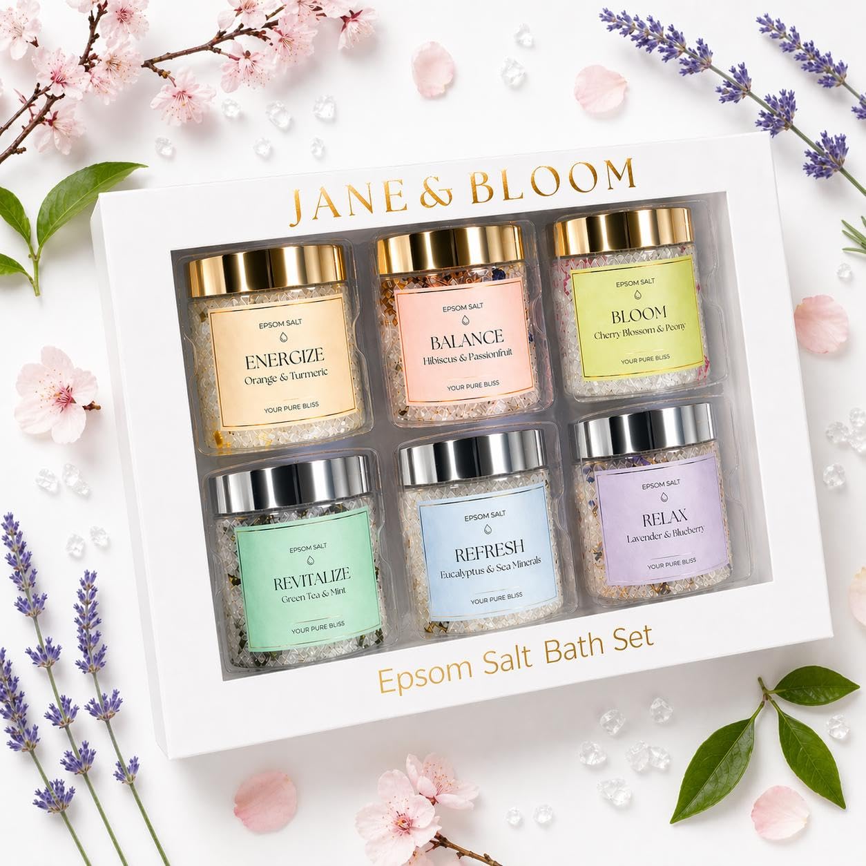 Jane & Bloom Epsom Salt Gift Set