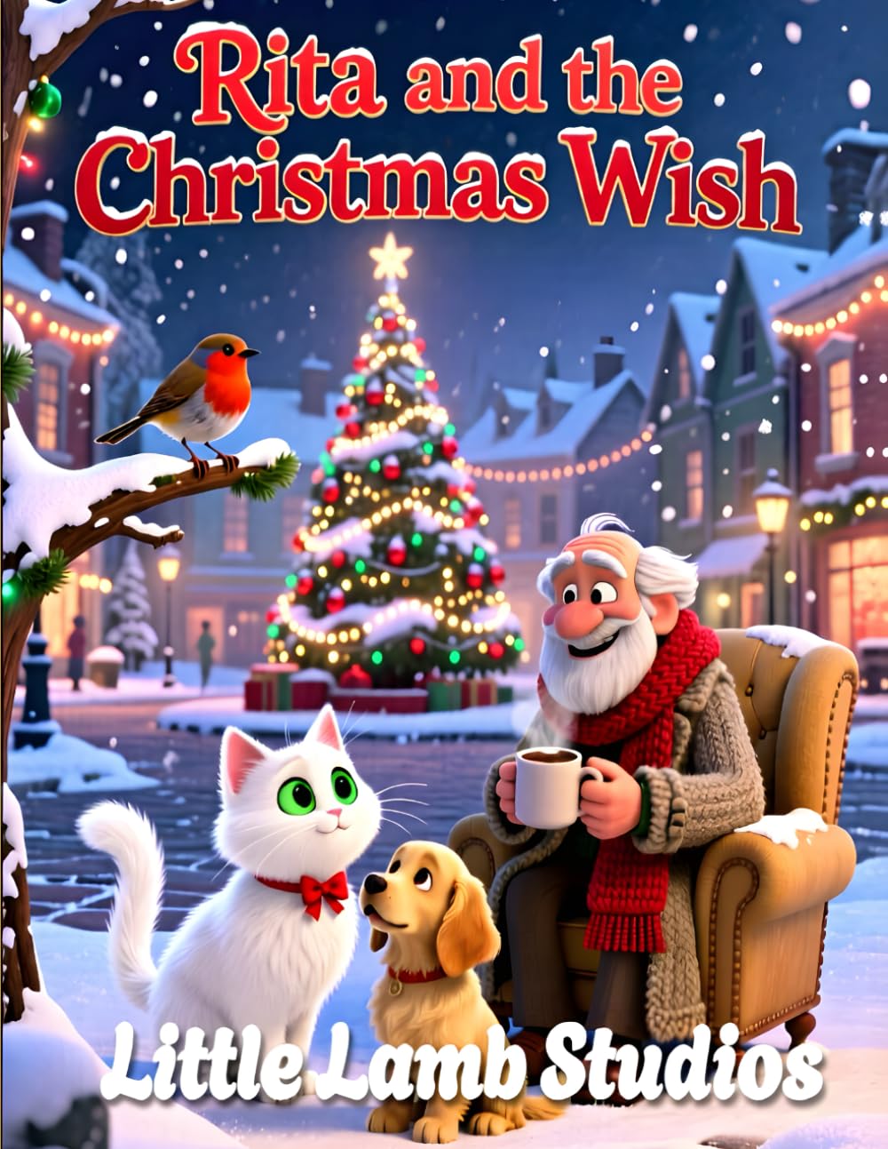 Rita and the Christmas Wish: A Heartwarming Christmas Story About Giving, Believing, and the True Meaning of Magic (Little Lamb Holiday Blessings Series)