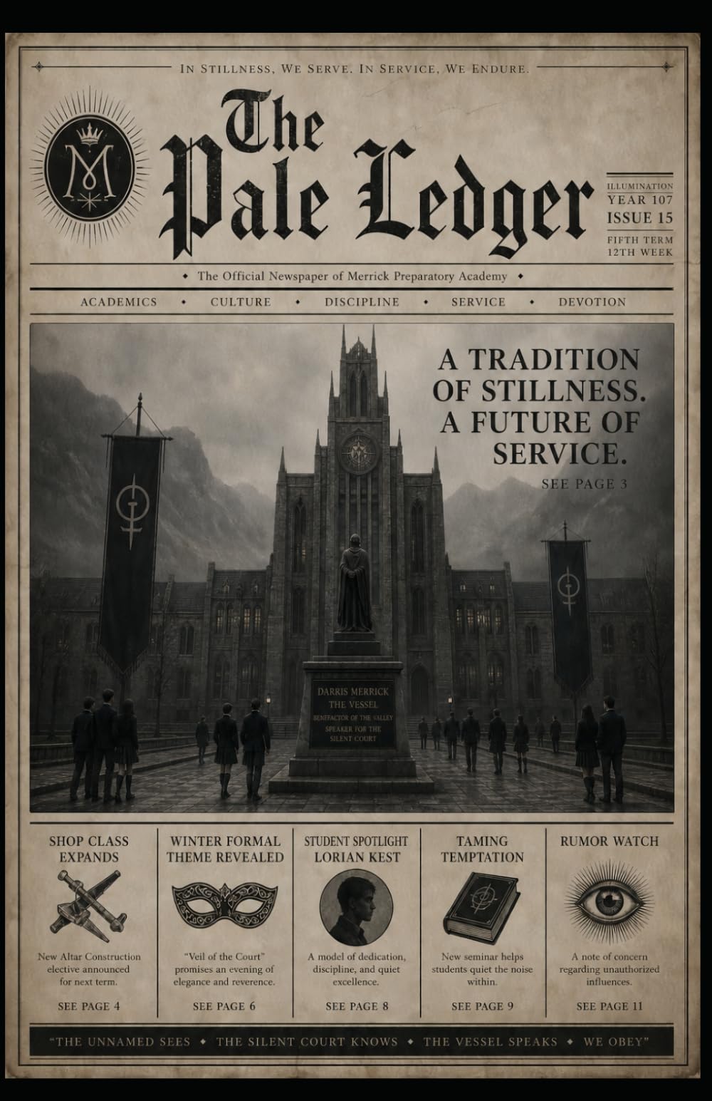 The Pale Ledger: A School Newspaper After the End of the World