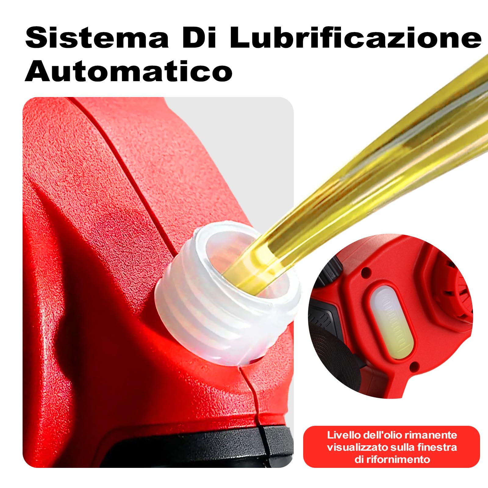 TEENO Motosega a Batteria, 1000W Mini Motosega Elettrica 6&8 Pollici 2-in-1, Kit con 6 Catene (3×6"+3×8"), Motore Senza Spazzole, 2×4000mAh, 5500 RPM, Leggero per Giardinaggio, Potatura, Legna