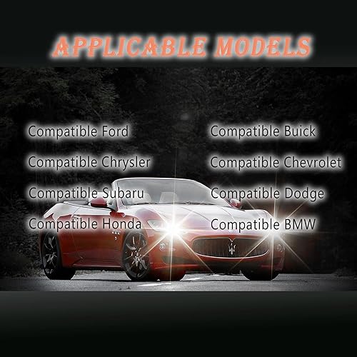 Miniatura 7 de 2 boquillas para limpiaparabrisas delantero (doble agujero), boquilla con patrón de pulverización en forma de ventilador compatible con Ford Honda,