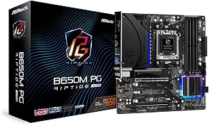 ASRock B650M PG Riptide WiFi AMD Socket AM5 Ryzen 7000 Series Processors Motherboard