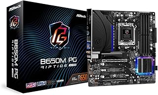 ASRock B650M PG Riptide WiFi AMD Socket AM5 Ryzen 7000 Series Processors Motherboard