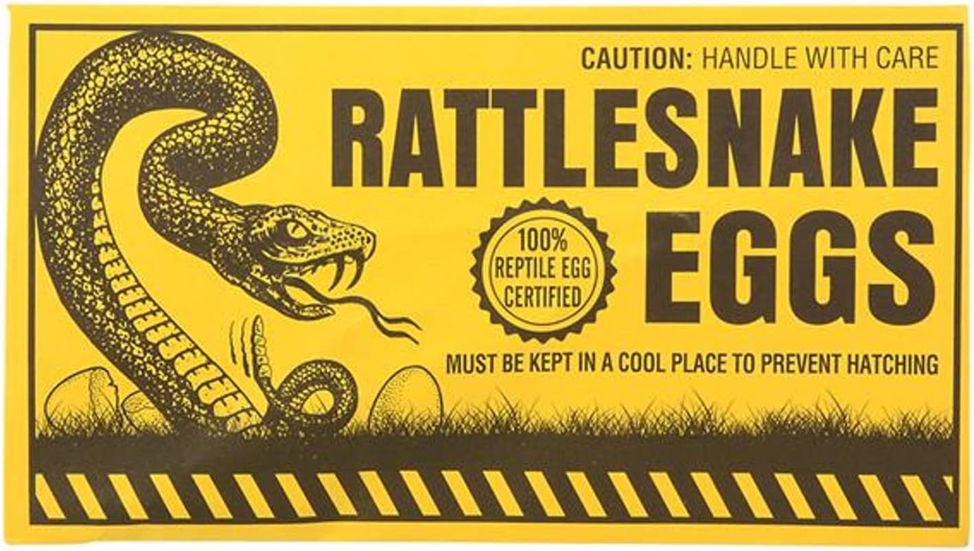 24 PACK RATTLESNAKE EGGS - Great gag item - NEW!!! Y