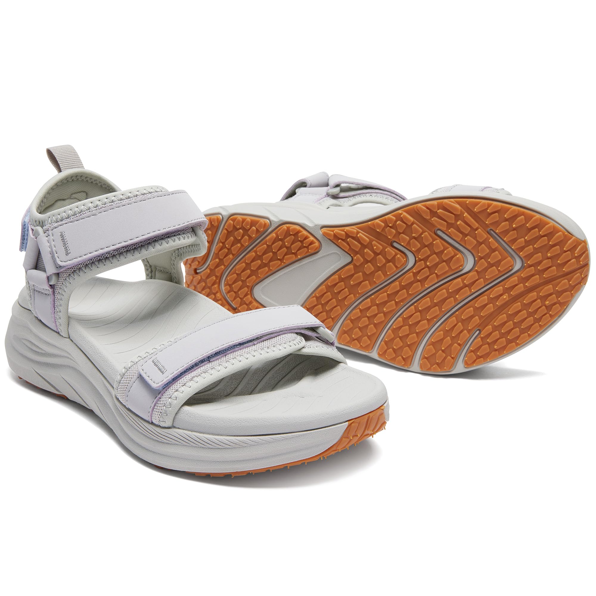 BEMIRO Orthopedic Walking Sandals for Women with Comfortable Arch Support