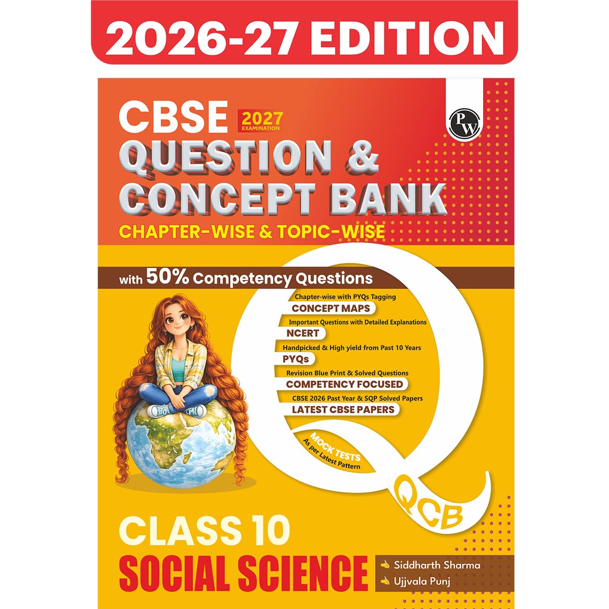 PW CBSE Question & Concept Bank Class 10 Social Science 2027