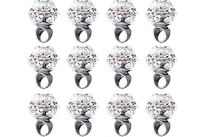 Konsait 13-Pack Flashing Led Light up Rings