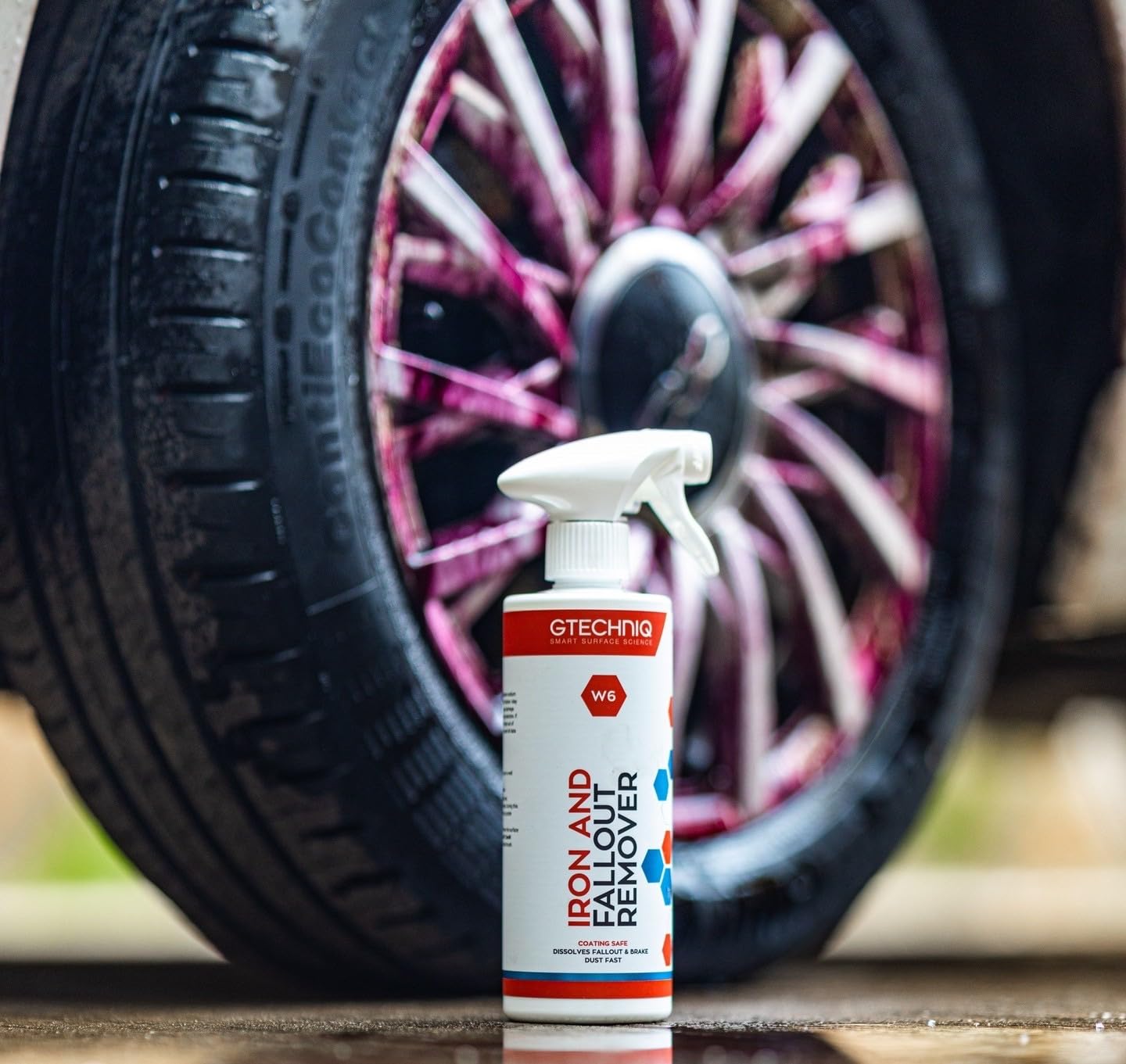 GTECHNIQ - W6 - Iron And Fallout Remover - 500ml