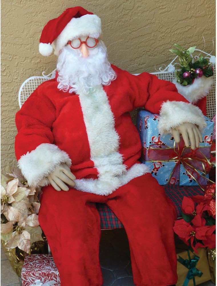 Posing Dummy 6-foot Tall Poseable Christmas Holiday Seasonal Decoration