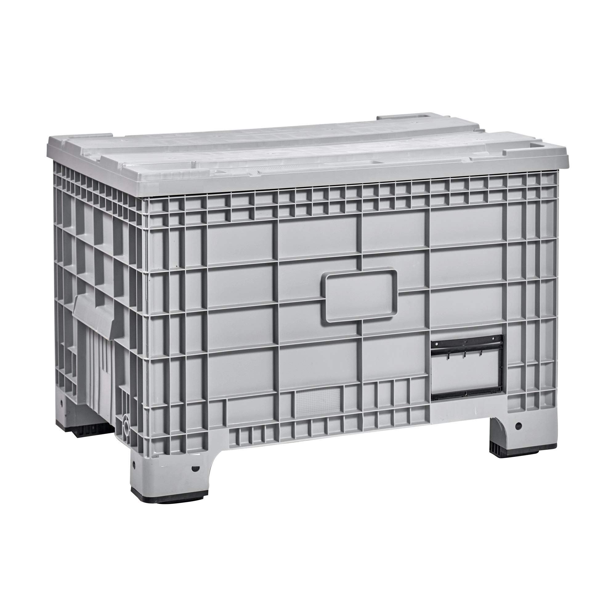 SSI Contenedor Industrial 800(h)*800 * 1200 mm. con tapa superior