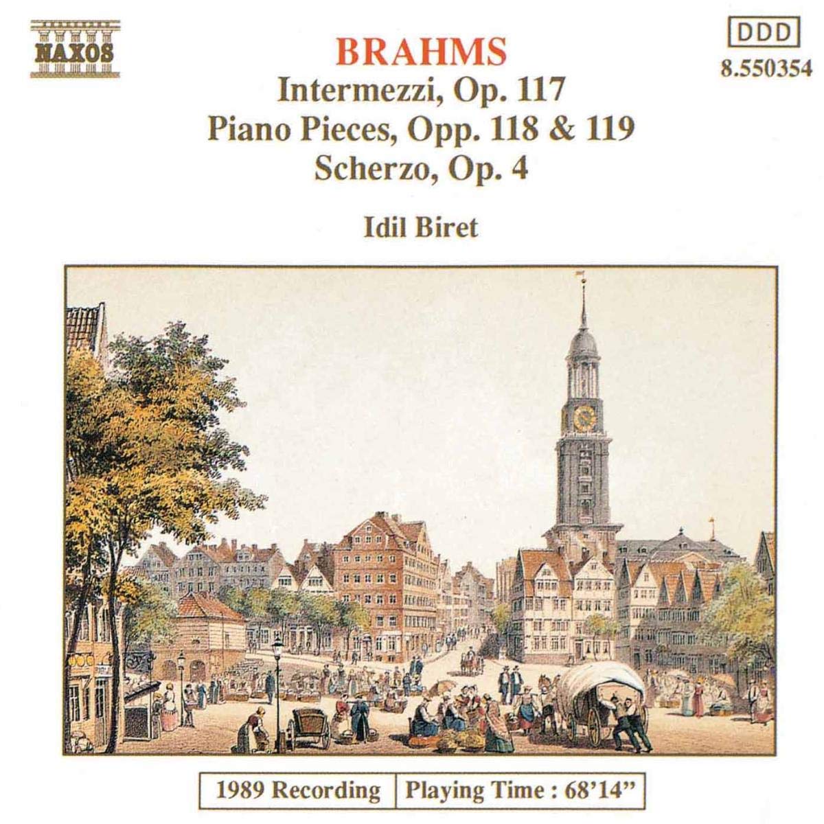 BRAHMS: Intermezzi, Op. 117 / Piano Pieces, Opp. 118-119