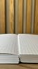 Fark Tanıtım Özel Tasarım Siyah Kraft Kapaklı A4 Defter - 180 Derece Açılabilir, Sırtı Dikişli,%100 El İşçiliği, Ofis, Okul, Günlük Kullanım İçin İdeal Defter (Kareli)