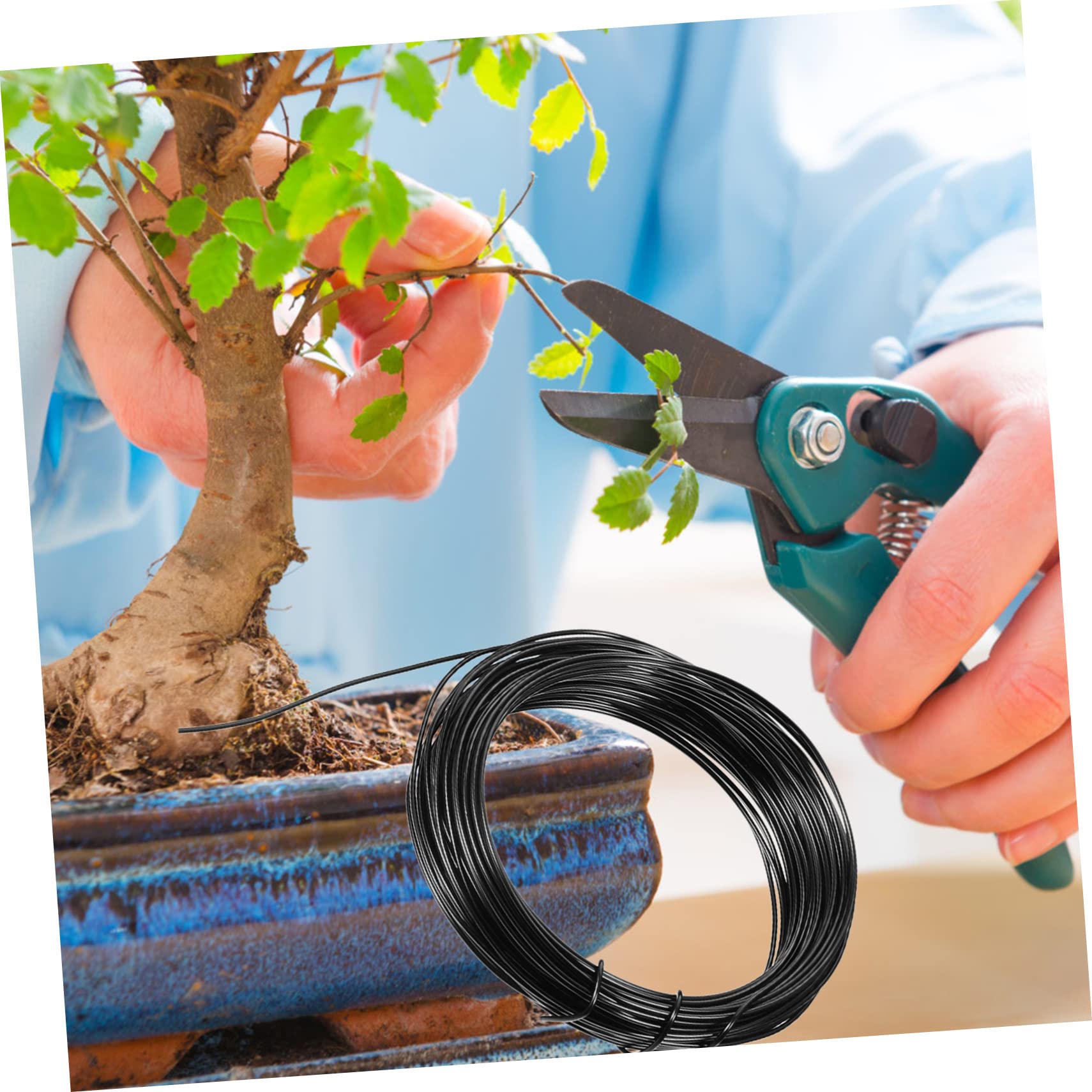 Balacoo 1 Set Bonsai Wire Aluminum Plastic Easy Bend Cut Gardening Supplies for DIY Bonsai