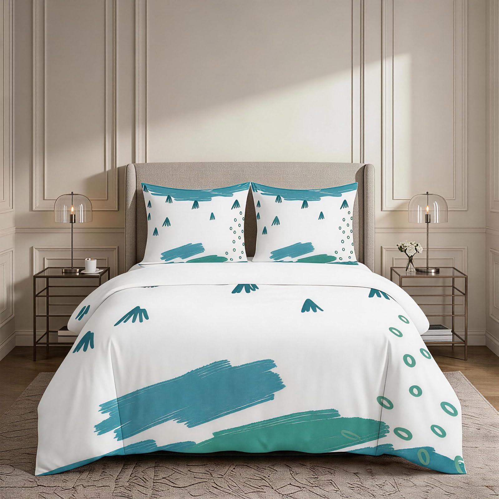 Housse de couette 200x200 cm motif forêt pour transformer votre lit en un cocon de bien-être