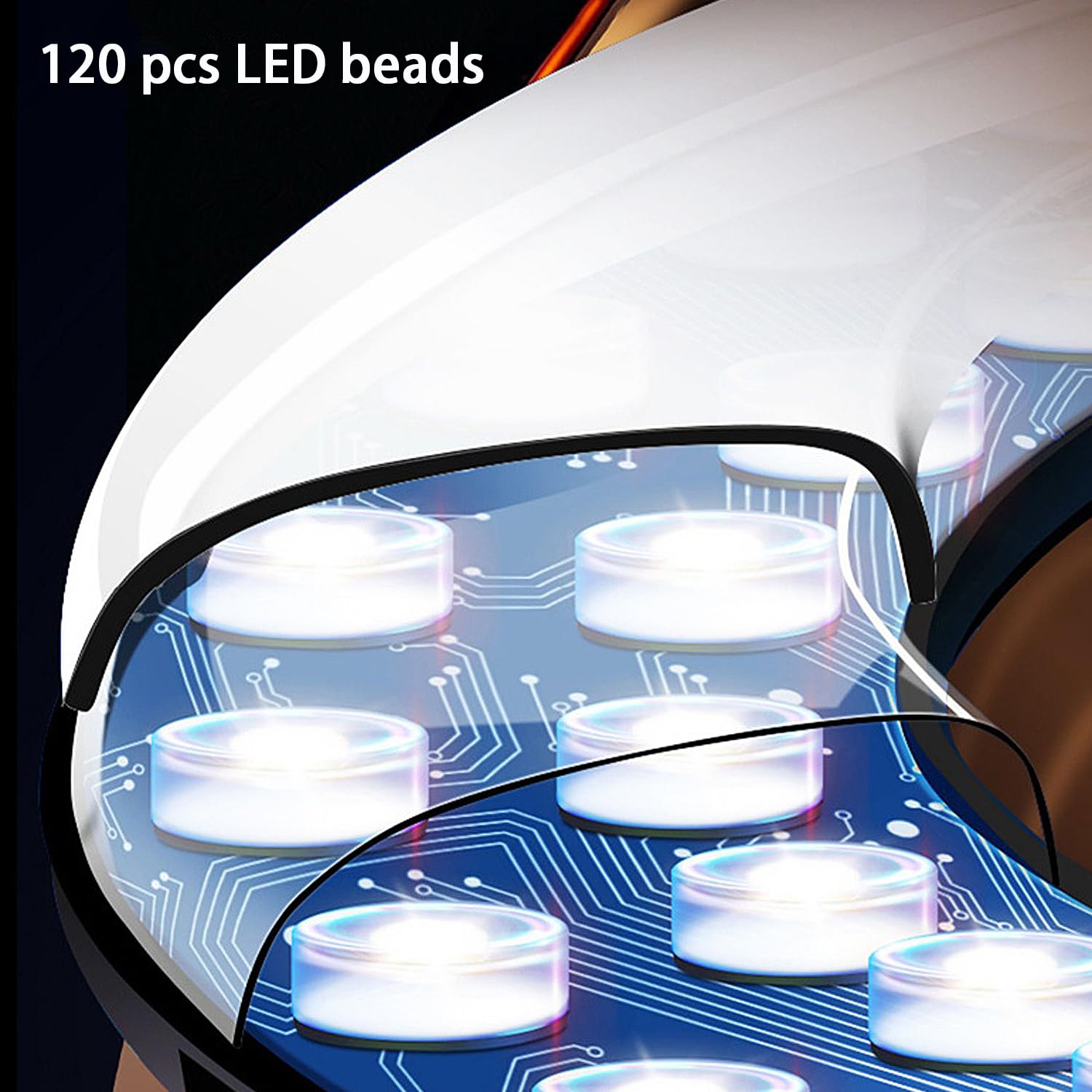 Luce ad anello da 25,4 cm con supporto per treppiede, per registrazione video e trucco, luce aureola regolabile con supporto per telefono cellulare, lampada a LED con 3 modalità di illuminazione e 11
