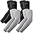 YQXCC 4 Pairs Arm Sleeves, Cooling UV Sun Protection Sports Compression Sleeves for Men Women, Golf Basketball Arm Sleeves