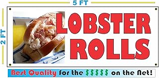 Lobster Rolls 2x5 Banner Sign