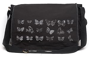 A Touch of Elegance: The Vintage Butterfly Chart Crossbody Bag for Women
