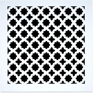 Saba Air Vent Cover Grille - Acrylic Plexiglass 8 x 8 Duct Opening (10