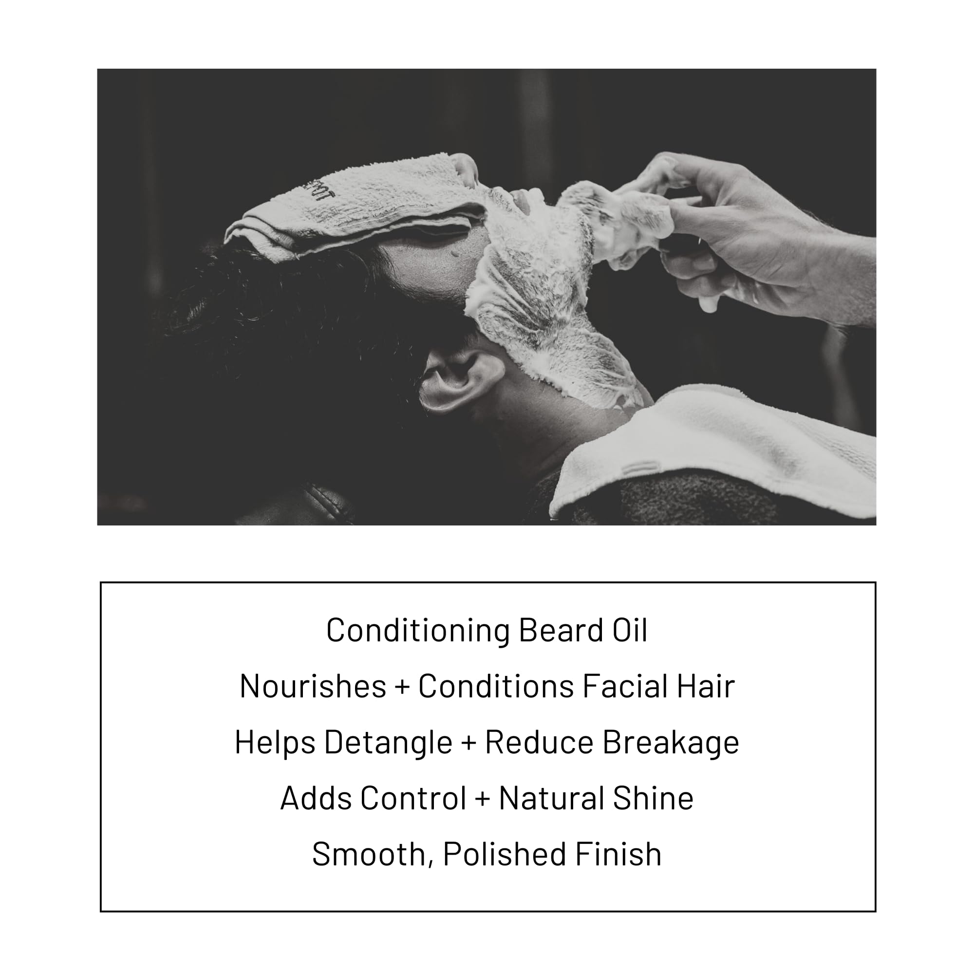 DEPOT No.505 Après-shampoing à l'huile de barbe Mysterious Vanilla 30 ml
