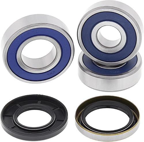 All Balls Racing Kit de rodamientos de rueda 25-1544 compatible conrepuesto para Yamaha RD250 1973-1975, RD350 1973-1975
