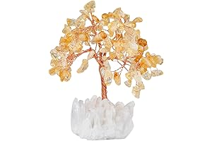 mookaitedecor Citrine Crystal Tree