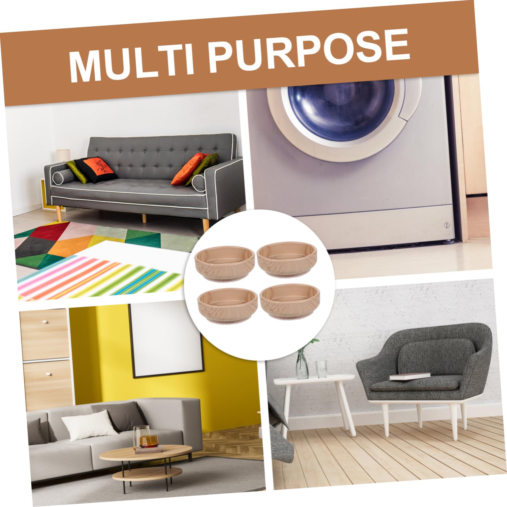 40 Piezas Protectores para Patas de Muebles con Fieltro y Antirrayaduras para Tapones Compactos para Sofá y Mesa Silenciosos y Fáciles de Instalar Adecuados para Interior y Hogar