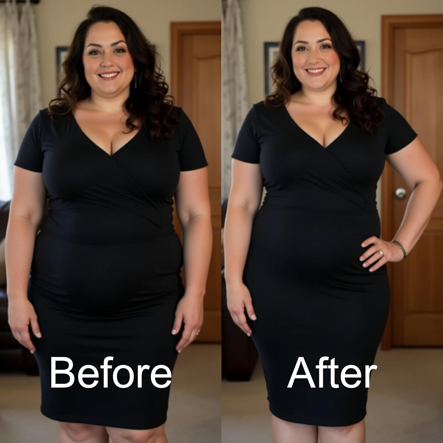 Voluptuosa womens Shapewear Bodysuit With Tummy Control, Wear Your Own Bra Shapewear for Women, Faja Body Shaper - Image 5