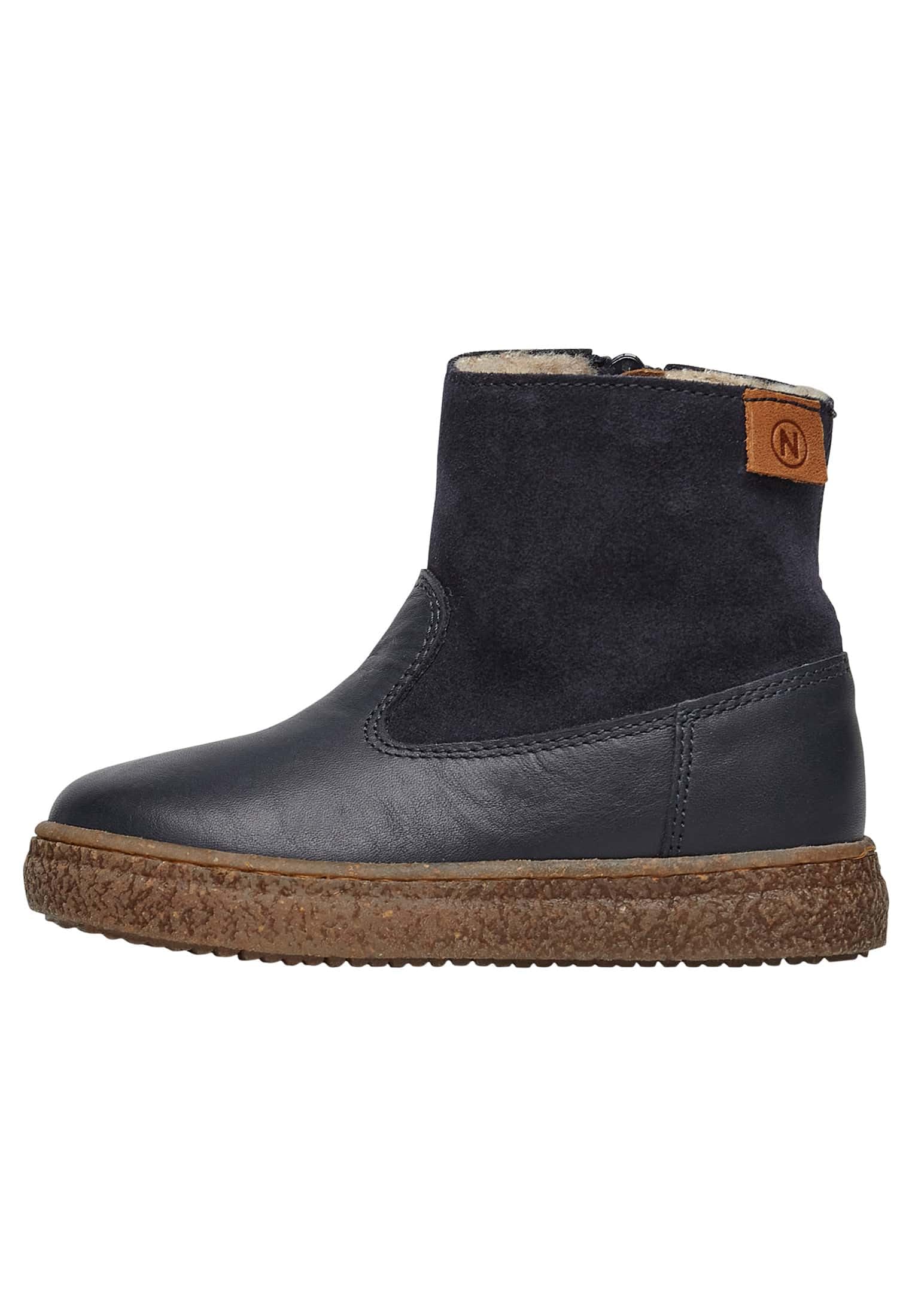 Naturino Alpina Nappa and Suede Ankle Boots
