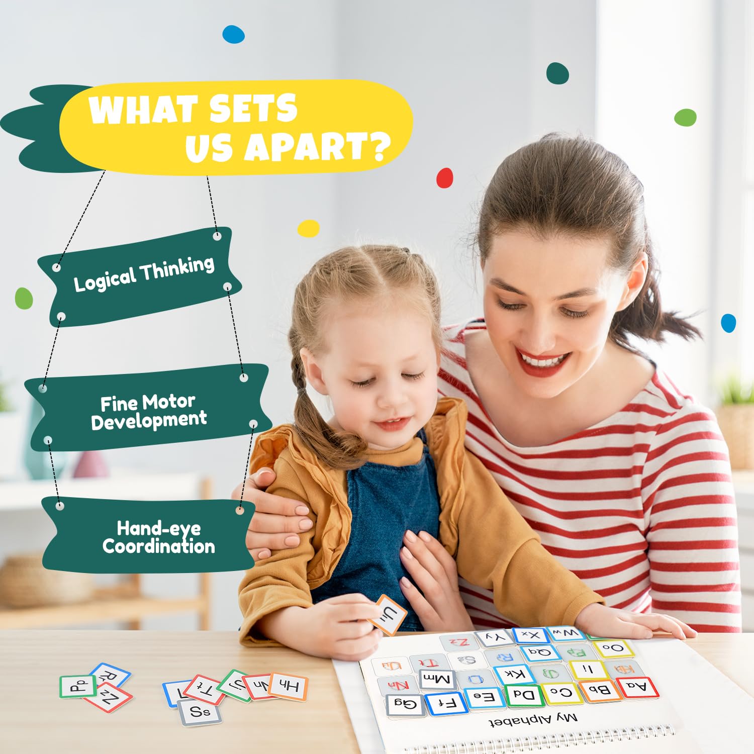 iHarPro Busy Book for Toddlers Ages 3‑5, Montessori Preschool Activity Book — Amazon image 5