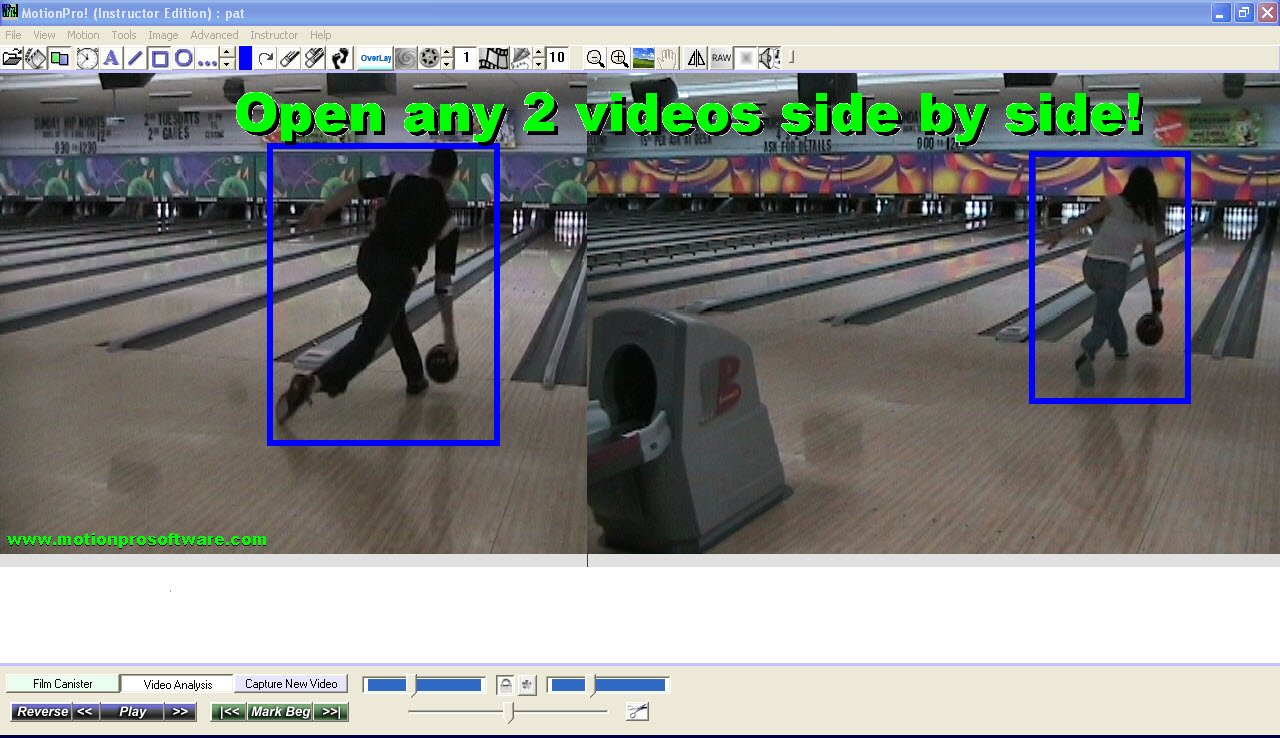 Motionpro Video Analysis Software for Bowling Coach Edition