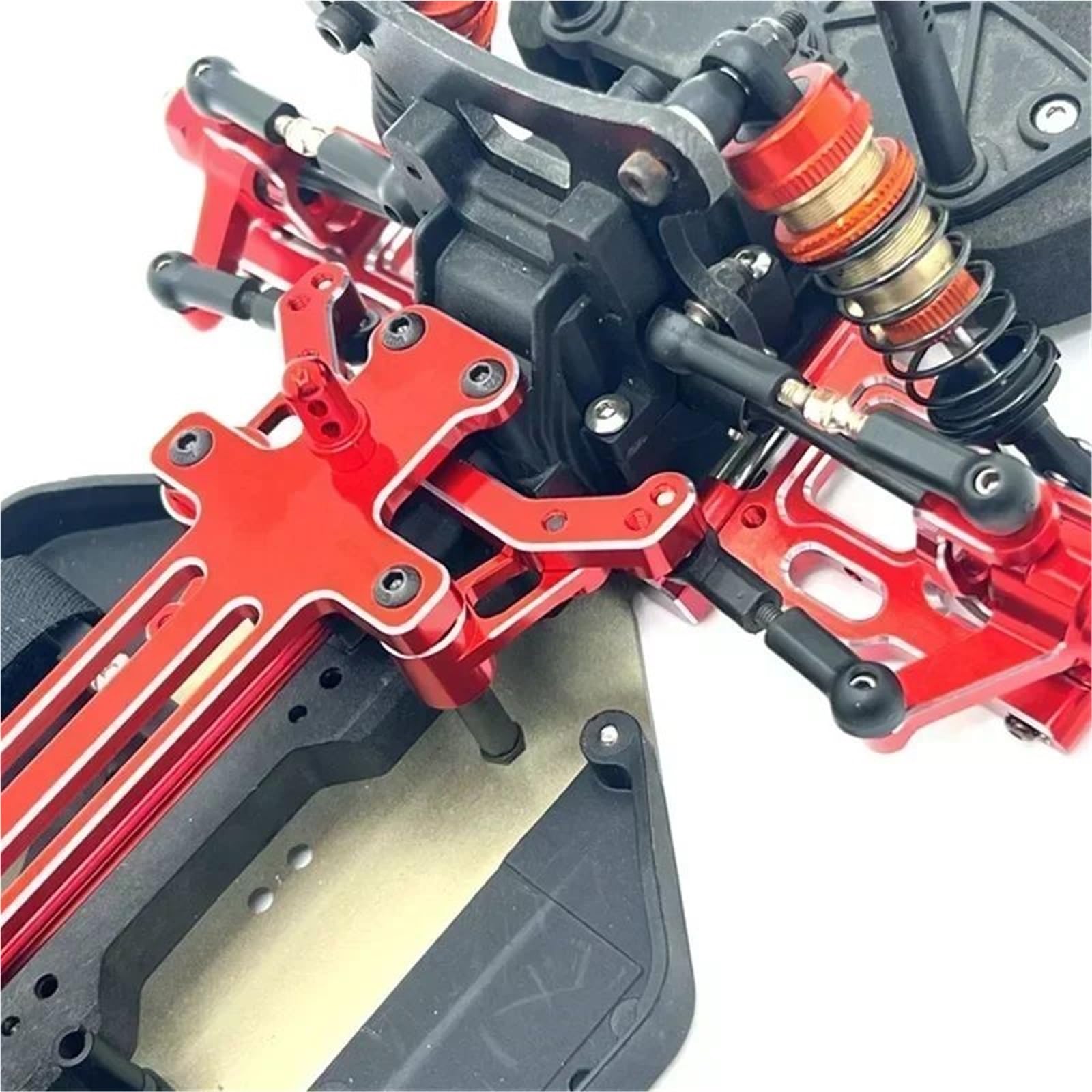 Componente De Dirección para Camión sobre Orugas para Buggy Metal para Racing LC 1/10 Ptg-2 Ptg-2R RC Piezas Coche Actualizaciones Decorativas RC Coches Repuestos