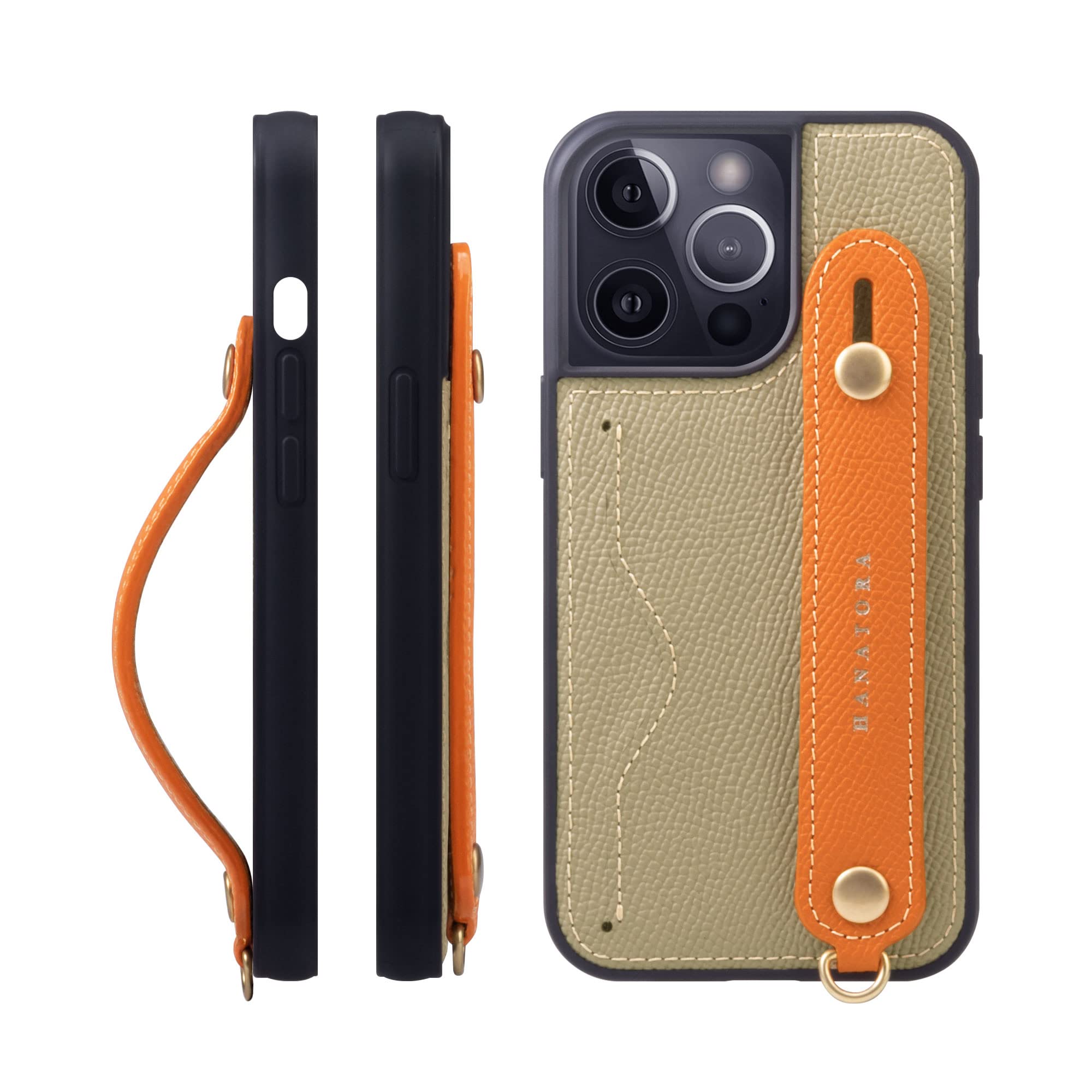iPhone13proスマホカバー Amazon.co.jp: HANATORA iPhone13Pro ケース 本革 耐衝撃 背面